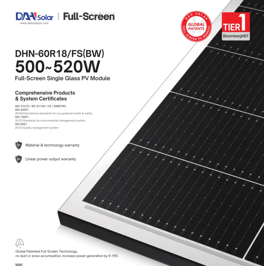 Full Screen - DAH Solar 500 Watt